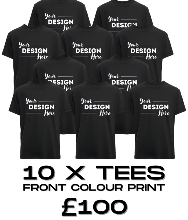 Custom Tee BUNDLE (X10)